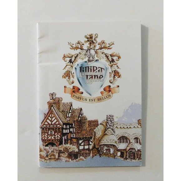 Lilliput Lane Collectible Miniature Figurines Booklet 1987 Decorative Guide - Picture 1 of 4